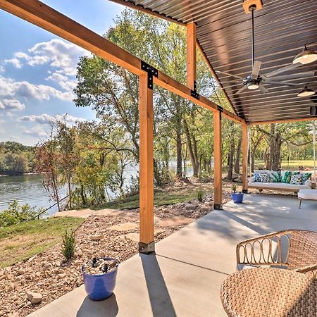 Modern Norfork House With Patio On White River! Exterior photo